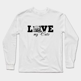 I love my cat Long Sleeve T-Shirt